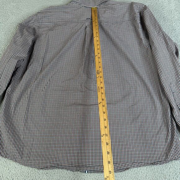 ARIAT Pro Series Shirt Mens 2XL Red Black Check Button Down Western Rodeo - Picture 9 of 13